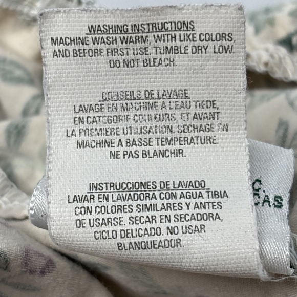 Laura Ashley Floral Queen Fitted Sheet 100% Cotton Bedding 90's Traditional - Picture 7 of 8